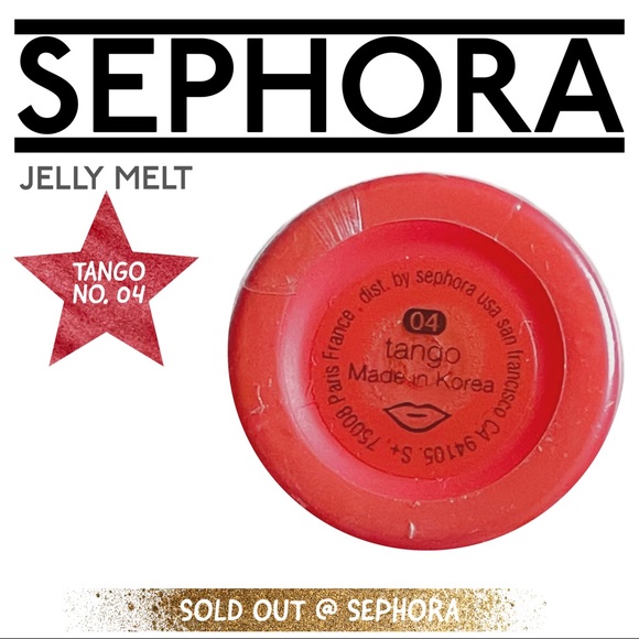 Sephora Collection • 🆕 • * Host Pick* • 💋 K-Beauty-inspired Jelly Melt • Tango - Picture 7 of 12